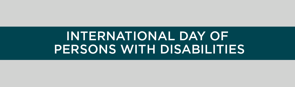 International Day of Persons with Disabilities 2015