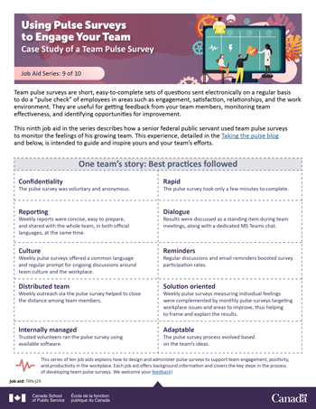 Using Pulse Surveys to Engage Your Team: Case Study of a Team Pulse Survey