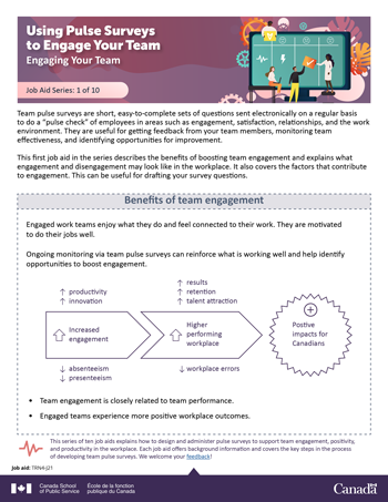 Using Pulse Surveys to Engage Your Team: Engaging Your Team